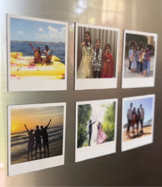 Custom Polaroid Fridge Magnets – Personalized Photo Gift