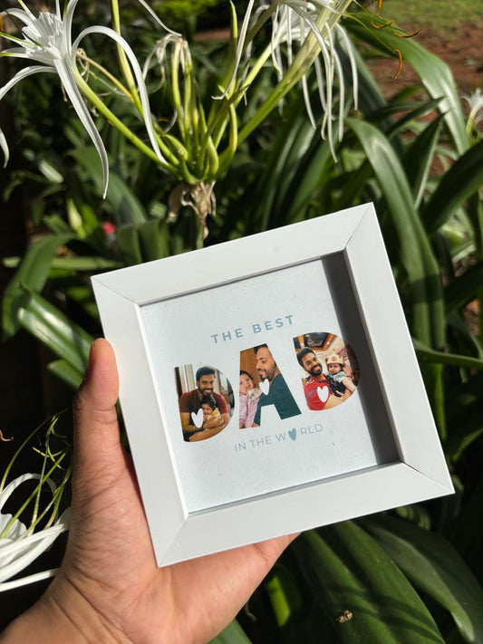 Best Dad Ever - Personalised Photo Frame