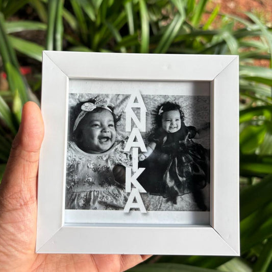 Name & Photo Collage - Personalised Name & Photo Frame